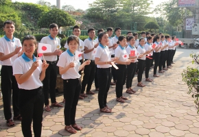 Ngày 20-3-2018 Công ty TIC - Trung tâm Nhật đón đoàn khách đến thăm